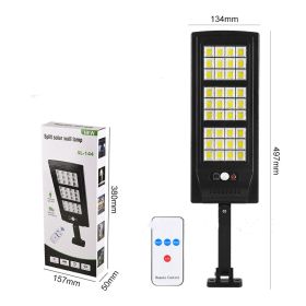 Outdoor Solar LED Wall Human Body Induction Small Street Lamp