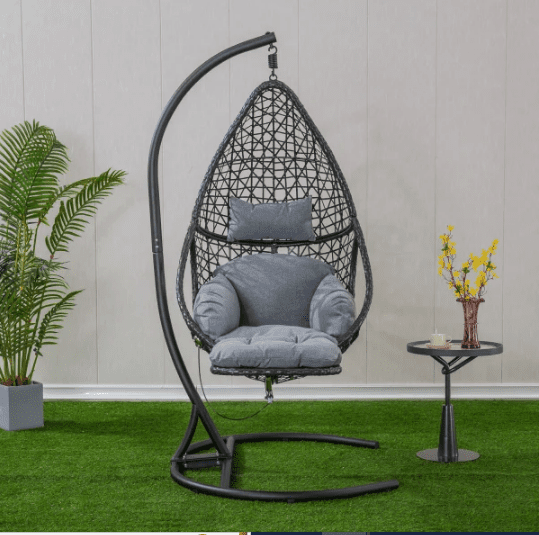 Patio PE Rattan Swing Chair