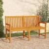 vidaXL Patio Bench 59.1" Solid Acacia Wood