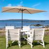 10FT Square Umbrella Waterproof Folding Sunshade (without base)-dk