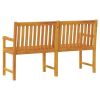 vidaXL Patio Bench 59.1" Solid Acacia Wood