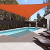 25' x 25' x 25' Triangle Sun Shade Sail/Bright Orange