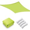 22'x23' Rectangle Sun Shade Sail/ Fruit Green