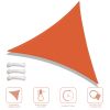 25' x 25' x 25' Triangle Sun Shade Sail/Bright Orange