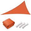 25' x 25' x 25' Triangle Sun Shade Sail/Bright Orange