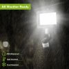 Solar Lights 1000lm Wall Lights Solar Flood Lights with Light Sensitivity 120 Degree Motion Sensor IP65 Waterproof